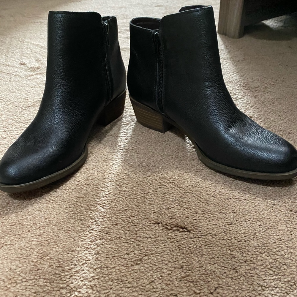 Black booties